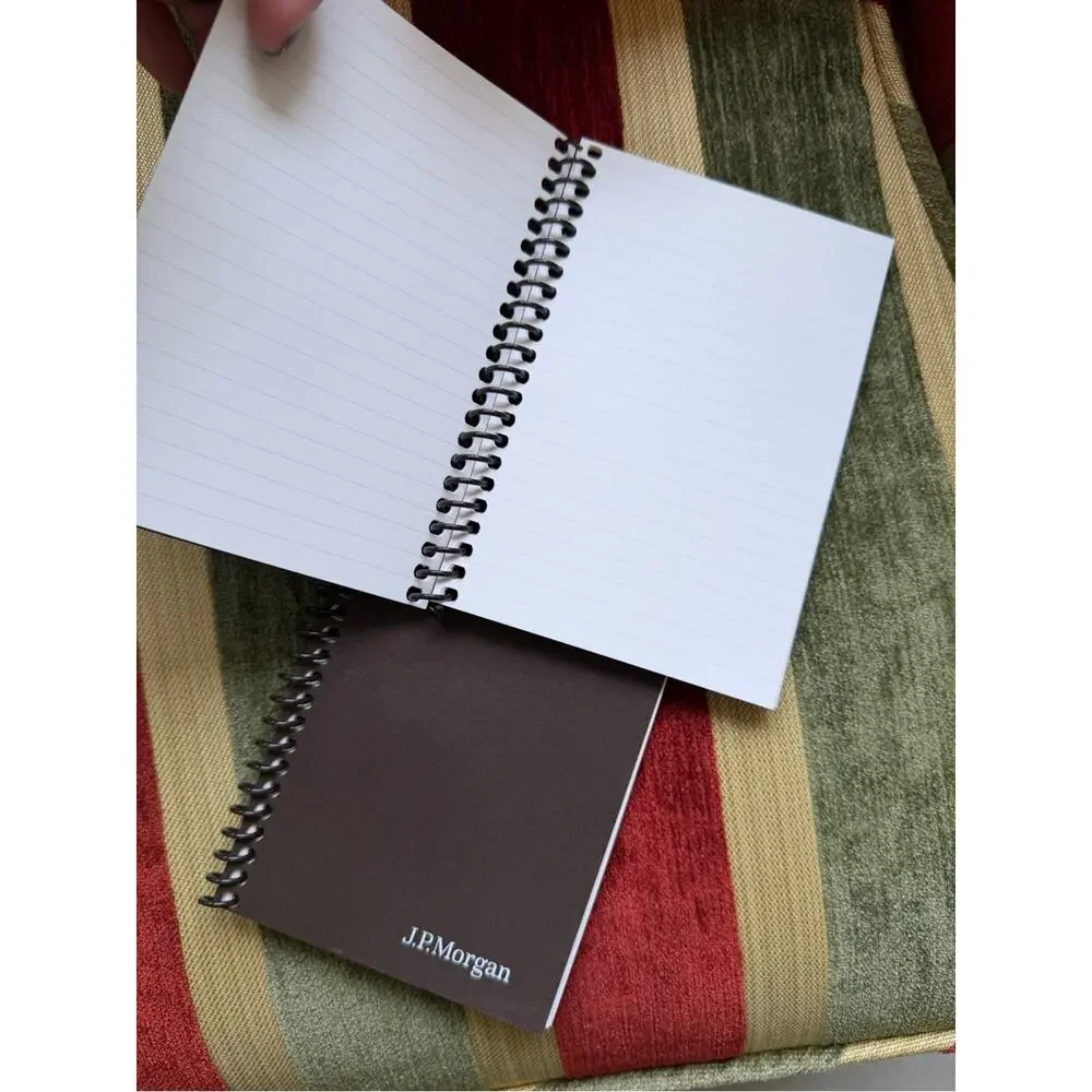 🗽J.P. Morgan Spiral Notebooks - Set of 2